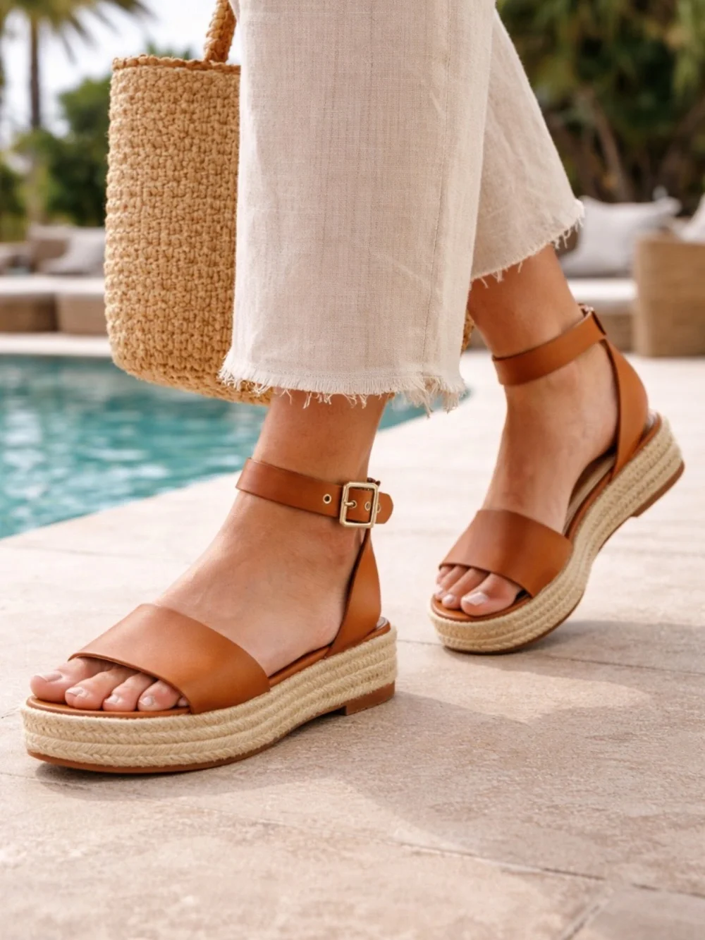 Vince Camuto  Espadrille Platform Sandals 